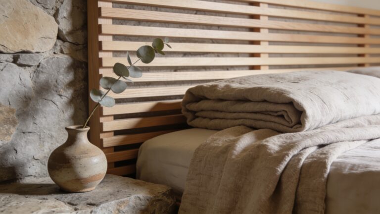 10 Calming Japandi Bedroom Designs
