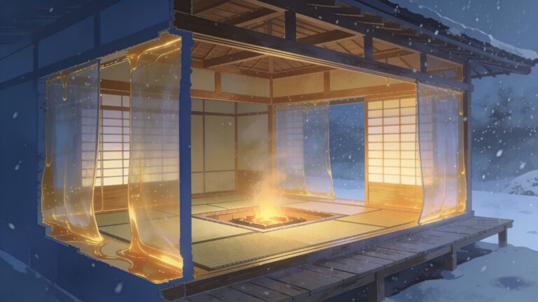 How Do Traditional Japanese Houses Stay Warm?